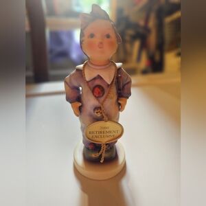 HUMMEL FIGURINE Fastnacht CARNIVAL HUM #328 1575 GOEBEL GERMANY Retirement Exc.